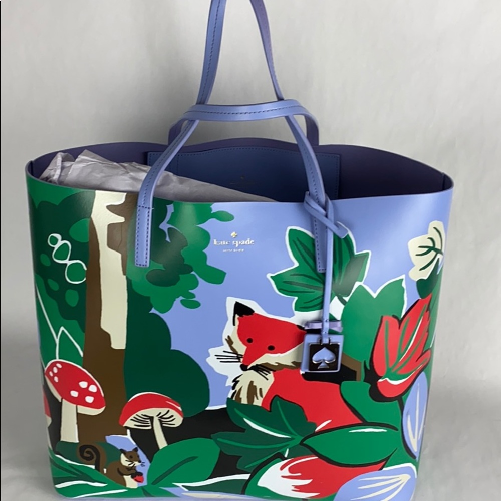 Kate Spade very large Fox bag tote